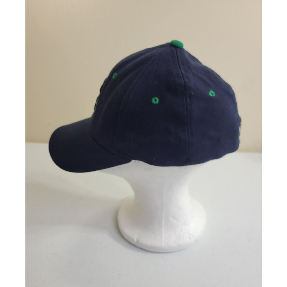 Notre Dame Fighting Irish Navy Blue College NCAA Fitted Baseball Cap Size M/L - Picture 2 of 6